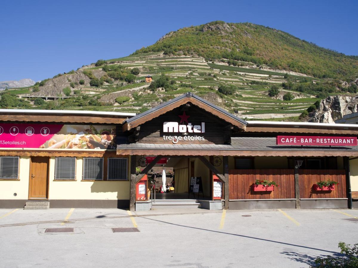 Motel-Restaurant 13 Etoiles Saint-Léonard Exteriör bild